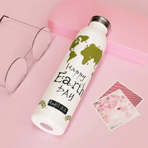 Eco-friendly Slim Water Bottle - Earth Day 20oz - Dipaliz - Bottles