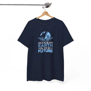 Unisex Heavy Cotton Earth Day our is Future Tee - Dipaliz - T-shirts - s