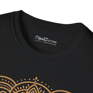 Softstyle Mandala Elephant t Shirt Cotton Comfort - Dipaliz - T-shirts