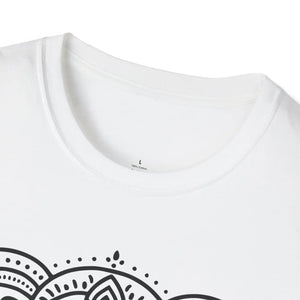 Softstyle Mandala Elephant t Shirt Cotton Comfort - Dipaliz - T-shirts
