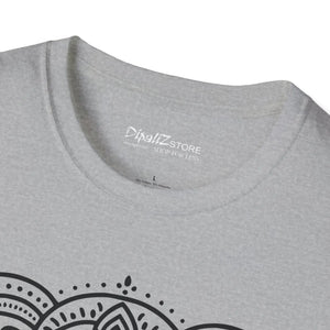 Softstyle Mandala Elephant t Shirt Cotton Comfort - Dipaliz - T-shirts