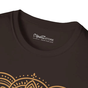 Softstyle Mandala Elephant t Shirt Cotton Comfort - Dipaliz - T-shirts