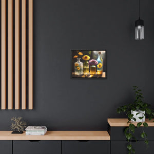 Vibrant Fresh Flowers Canvas - Exquisite Containers - Dipaliz - Posters Prints & Visual Artwork