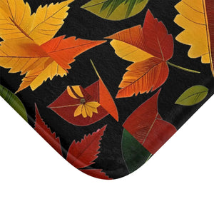 Fall Foliage Bath Mat – Soft Microfiber - Dipaliz - Mats & Rugs