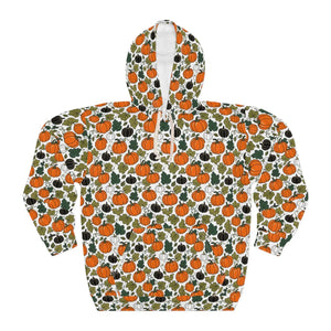 Halloween Pumpkin Patch Hoodie Aop Unisex Pullover - Hoodies