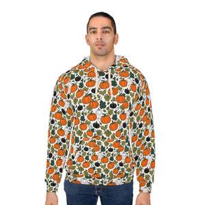 Halloween Pumpkin Patch Hoodie Aop Unisex Pullover - Hoodies