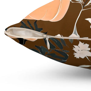 Fall Season Pumpkins – Spun Polyester Square - Dipaliz - Throw Pillows