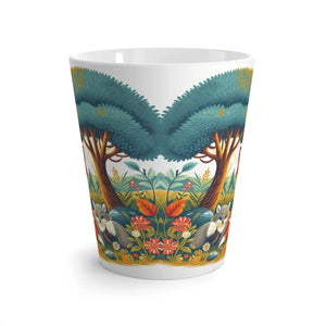 Fox Family Ceramic Latte Mug Eco Friendly Gifts for Her Dipaliz - Mugs