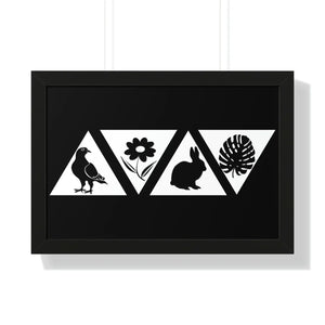 Cozy Nature Framed Horizontal Poster - Forest Decor - Dipaliz - Posters Prints & Visual Artwork