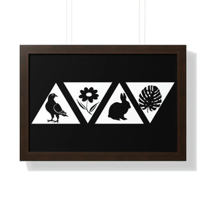 Cozy Nature Framed Horizontal Poster - Forest Decor - Dipaliz - Posters Prints & Visual Artwork