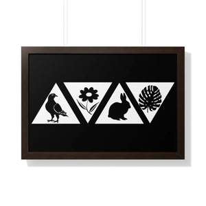 Cozy Nature Framed Horizontal Poster - Forest Decor - Dipaliz - Posters Prints & Visual Artwork