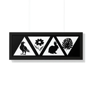 Cozy Nature Framed Horizontal Poster - Forest Decor - Dipaliz - Posters Prints & Visual Artwork
