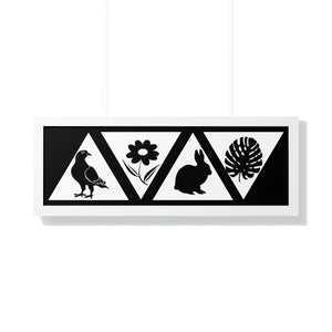 Cozy Nature Framed Horizontal Poster - Forest Decor - Dipaliz - Posters Prints & Visual Artwork