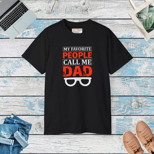 Soft Unisex Ultra Cotton Tee - Dad Pride Design - Dipaliz - T-shirts