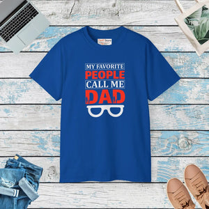Soft Unisex Ultra Cotton Tee - Dad Pride Design - Dipaliz - T-shirts