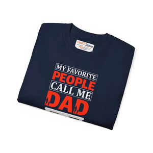 Soft Unisex Ultra Cotton Tee - Dad Pride Design - Dipaliz - T-shirts