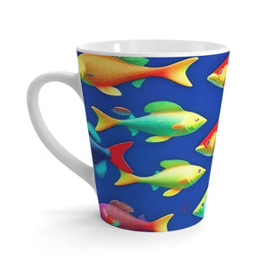 Fishes Latte Mug - Trendy Women’s Fashion Drinkware - Dipaliz - 12oz / Mugs