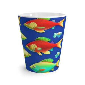 Fishes Latte Mug - Trendy Women’s Fashion Drinkware - Dipaliz - 12oz / Mugs