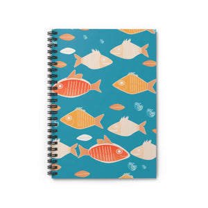 Chic Ruled Line Notebook - Modern Fashion Spiral - Dipaliz - Notebooks & Notepads