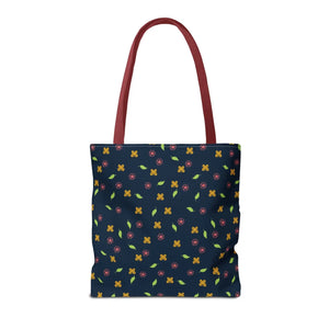 Flowers Tote Bag - All Over Print Butterfly Design - Dipaliz - Bags