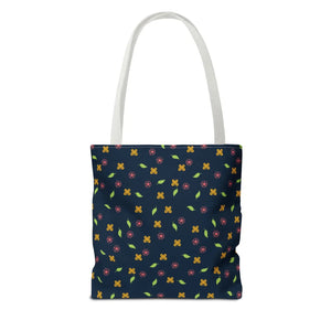 Flowers Tote Bag - All Over Print Butterfly Design - Dipaliz - Bags