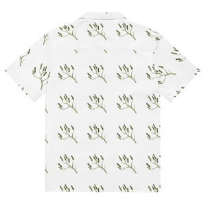 Eco Flora Unisex Button Shirt - Summer Recycled - Dipaliz - Shirts