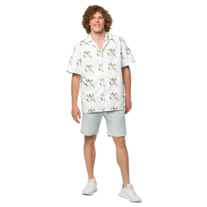 Eco Flora Unisex Button Shirt - Summer Recycled - Dipaliz - Shirts