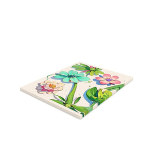 Elegant Floral Blank Greeting Cards - Uncoated Paper - Dipaliz - & Note