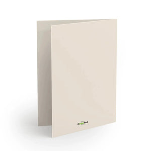 Elegant Floral Blank Greeting Cards - Uncoated Paper - Dipaliz - & Note