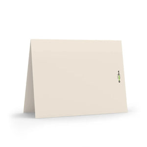 Elegant Floral Blank Greeting Cards - Uncoated Paper - Dipaliz - & Note