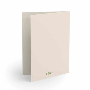 Elegant Floral Blank Greeting Cards - Uncoated Paper - Dipaliz - & Note