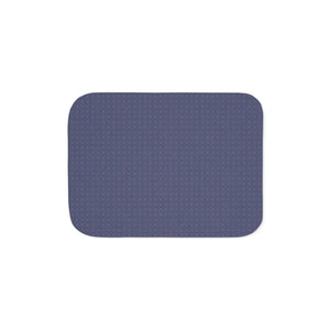 Blue Floral Sherpa Blanket – Polyester Fleece - Dipaliz - Blankets