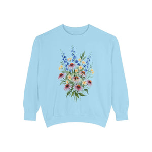 Dipaliz Floral Bouquet Sweatshirt Cotton - Sweatshirts