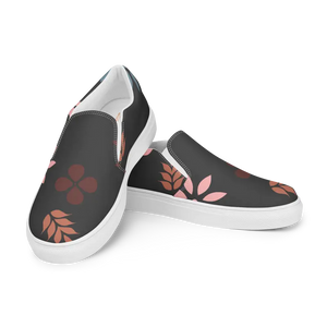 Women’s Slip on Canvas Shoes - Vibrant Floral Print - Dipaliz - Sneakers