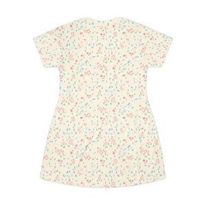 Dipaliz Floral Ditsy T-shirt Dress Print Casual Summer - Dresses