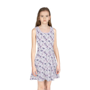 Girls Sleeveless Sundress - Cool Summer Style - Dipaliz - Seam Thread Color Automatically Matched to Design / 2t