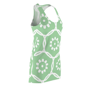 Floral Racerback Dress – Green Sew Pattern - Dipaliz - Dresses - Xs