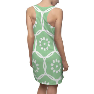 Floral Racerback Dress – Green Sew Pattern - Dipaliz - Dresses - Xs