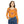 Orange Medallion Pattern Women’s Long Sleeve V-neck Shirt (aop) - T-shirts
