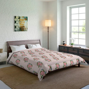 Floral Pattern Comforter – Eco-friendly Gift - Dipaliz - Quilts & Comforters