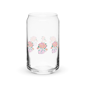 Floral Pattern Shaped Glass - 16oz Eco-friendly Gifts - Dipaliz - Tumblers