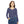 Navy Ditsy Floral Women’s Long Sleeve V-neck Shirt (aop) - T-shirts