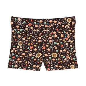 Floral Women’s Shorts - Moisture Wicking - Dipaliz