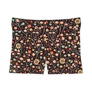 Floral Women’s Shorts - Moisture Wicking - Dipaliz