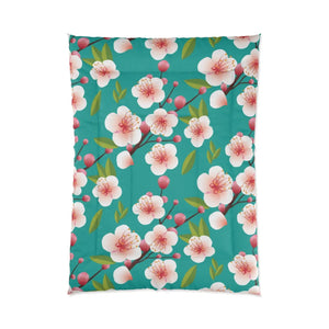 Floral Comforter – Soft Polyester Bedding - Dipaliz - Quilts & Comforters