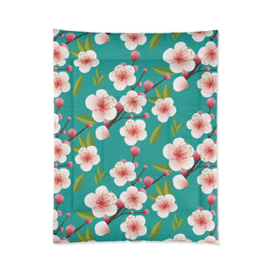Floral Comforter – Soft Polyester Bedding - Dipaliz - Quilts & Comforters