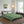 Floral Print Green Comforter – Polyester Fabric - Dipaliz - Quilts & Comforters
