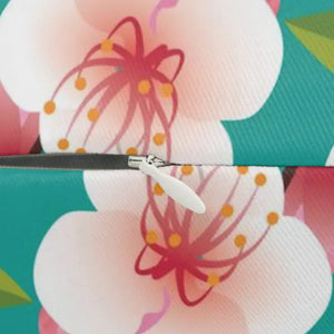 Spun Polyester Lumbar Pillow - Cherry Blossom Green - Dipaliz - 20’’ × 14’’ - Pillows