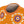 Chic Floral Print Polyester T-shirt - Flowers on Orange - Dipaliz - T-shirts