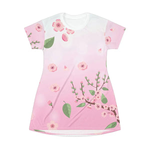 Floral Print Shirt Dress – Organic Cotton - Dipaliz - Dresses - Xs